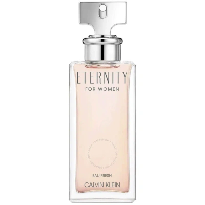 Calvin Klein Ladies Eternity Eau Fresh For Women Edp 3.4 oz (tester) Fragrances 3614228834841 In Black