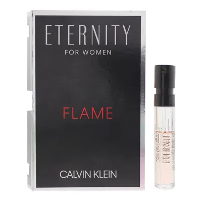 Calvin Klein Ladies Eternity Flame Edp Spray 0.04 oz Fragrances 3614225671616