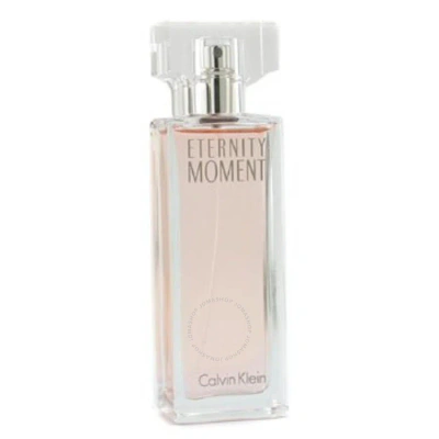 Calvin Klein Ladies Eternity Moment Edp Spray 1 oz Fragrances 088300147953 In White