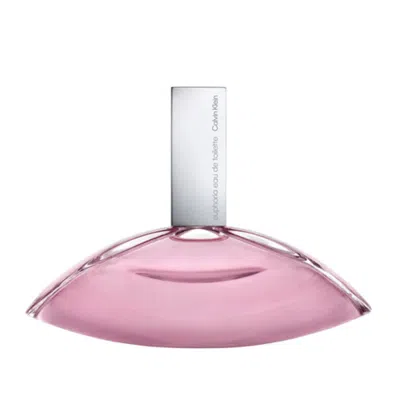 Calvin Klein Ladies Euphoria Edt Spray 3.4 oz Fragrances 3616304248221 In Black / Cream / Green