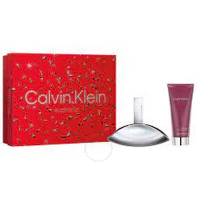 Calvin Klein Ladies Euphoria Gift Set Fragrances 3616304678424 In White