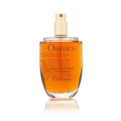 Calvin Klein Ladies Obsession Edp Spray 3.4 oz (tester) Fragrances 088300693405 In Orange