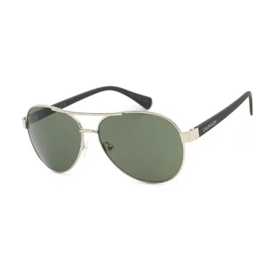 Calvin Klein Ladies' Sunglasses  Ck19316s-045  60 Mm Gbby2 In Green