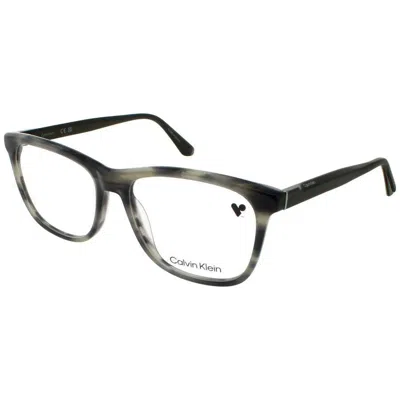Calvin Klein Ladies Tortoise Rectangular Eyeglass Frames Ck-ck22507-025-55