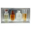 Calvin Klein Ladies Variety Gift Set Fragrances 3607342855373 In Yellow/green/orange/red