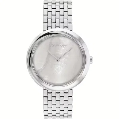 Calvin Klein Ladies' Watch  25200320 Gbby2 In Metallic