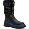 Calvin Klein Laeton Womens Water Resistant Nylon Winter Boots In Multi