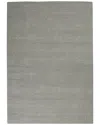 Calvin Klein Las Vegas Retro Indoor Wool Area Rug In Grey