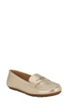 Calvin Klein Women's Women's Lassa Loafer In Gold
