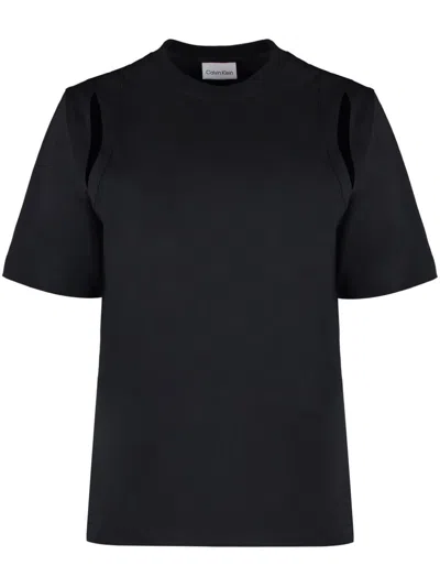 CALVIN KLEIN LAYERED-DESIGN T-SHIRT