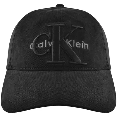 Calvin Klein Layered Monologo Cap Black