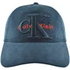 Calvin Klein Layered Monologo Cap Blue In Blue