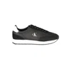 Calvin Klein Polyethylene Men Men's Sneaker In Black