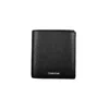 Calvin Klein Elegant Leather Wallet With Rfid Blocking In Black
