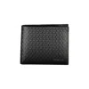 Calvin Klein Elegant Leather Bi-fold Wallet With Rfid Blocking In Black