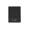 Calvin Klein Black Leather Wallet In Black