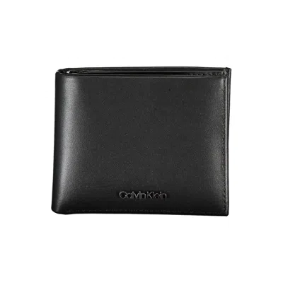 Calvin Klein Leather Men's Wallet In Black