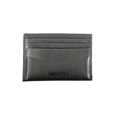 Calvin Klein Leather Men's Wallet In Black