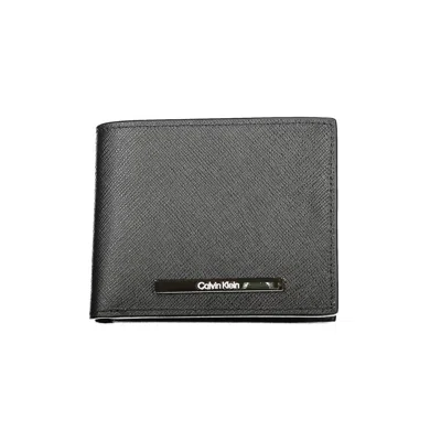 Calvin Klein Leather Men's Wallet In Black