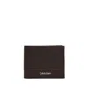 Calvin Klein Brown Leather Wallet In Brown