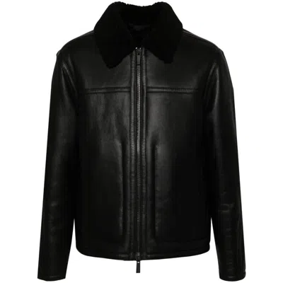 CALVIN KLEIN CALVIN KLEIN LEATHER OUTERWEARS