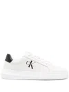 Calvin Klein Sneakers In Bianco Chiari E Naturali