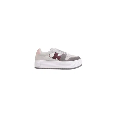 CALVIN KLEIN LEATHER WOMEN'S SNEAKER