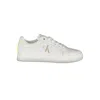 Calvin Klein Sleek White Sneakers With Eco-friendly Twist