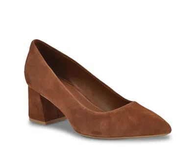 Calvin Klein Lenott Pump In Brown