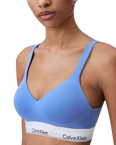 Calvin Klein Lift Bralette In Glacier