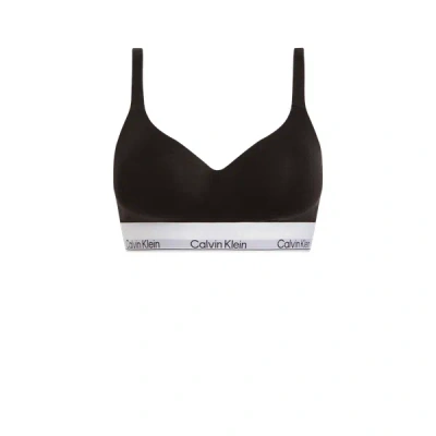Calvin Klein Icon Cotton Modal Infinity Bond Bralette In Black