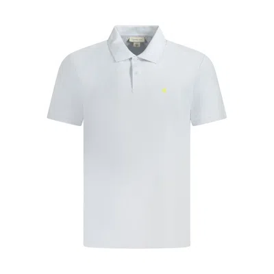 CALVIN KLEIN LIGHT BLUE COTTON POLO SHIRT