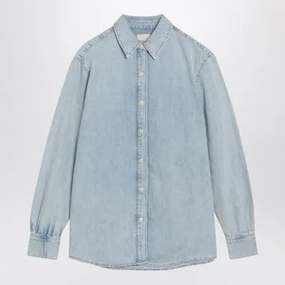 CALVIN KLEIN CALVIN KLEIN  LIGHT BLUE DENIM SHIRT