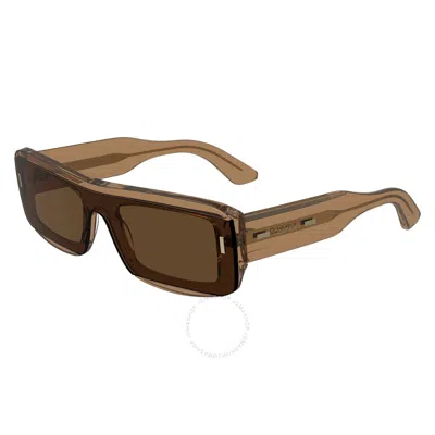 Calvin Klein Light Brown Rectangular Unisex Sunglasses Ck24503s 278 51