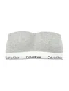Calvin Klein Lightly Lined Bandeau In Grigio