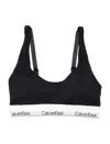 Calvin Klein Lightly Lined Bralette In Black