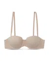 Calvin Klein Lightly Lined Full Coverage Underwire Bra In Neutral