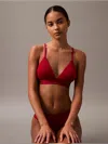 Calvin Klein Lightly Lined Triangle In Multi