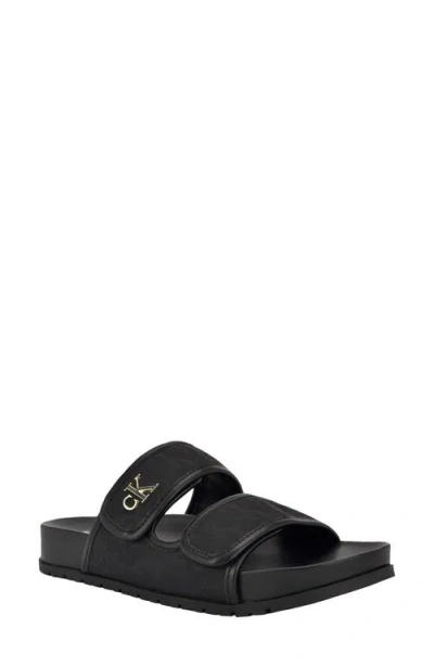 Calvin Klein Lindee Sandal In Black