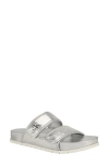 Calvin Klein Lindee Sandal In Silver