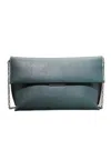 Calvin Klein Linear Shoulder Bag_sm Pebble In Verde