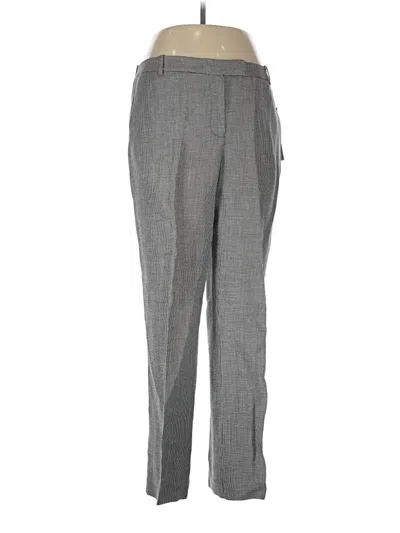 Calvin Klein Linen Pants In Gray