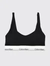 Calvin Klein Icon Cotton Modal Infinity Bond Bralette In Black