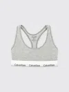 Calvin Klein Women's Icon Cotton Modal Lightly Lined Scoopneck Bralette In Grau