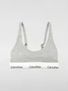 Calvin Klein Icon Cotton Modal Lightly Lined Triangle Bralette In Grau