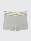 Calvin Klein Heritage Cotton Stretch Boxer Briefs In Gray
