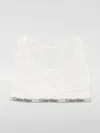 Calvin Klein Icon Cotton Modal Unlined Bralette In White
