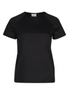 Calvin Klein Smooth Touch Modern Fit T-shirt In Ckblack