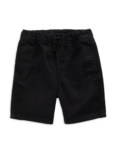 Calvin Klein Kids' Little Boy's Drawstring Shorts In Black