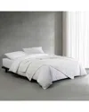 Calvin Klein Logo 100% Cotton Double Faced Throw In White